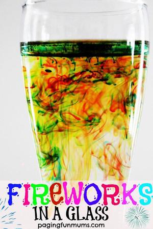 Fireworks in a Glass