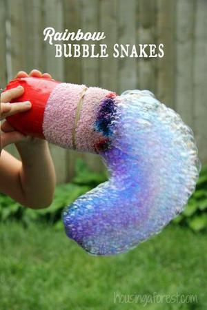 Rainbow Bubble Snake