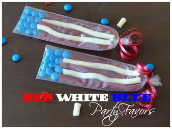 4Th Of July American Flag Favor Idea