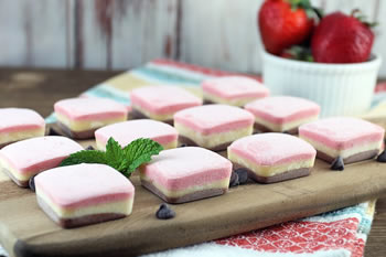 Neapolitan Fat Bombs