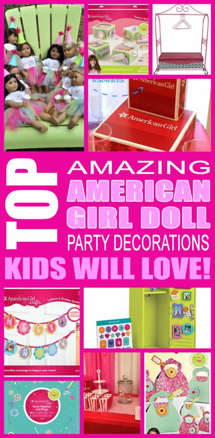 American Girl  Doll Birthday  Party  Decorations 
