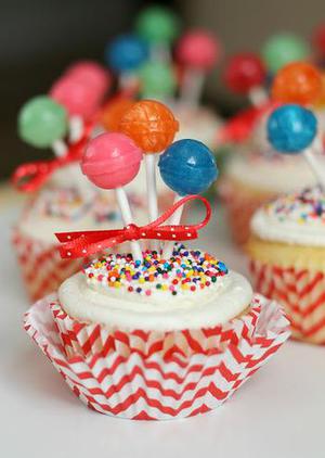Balloon Cupcakes