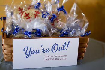 Baseball Cookie