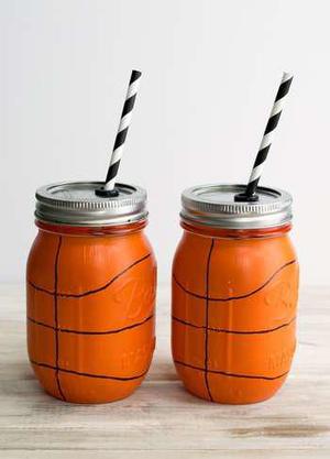 Mason Jar Basketballs