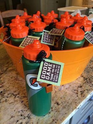 Basketball Drink Favors