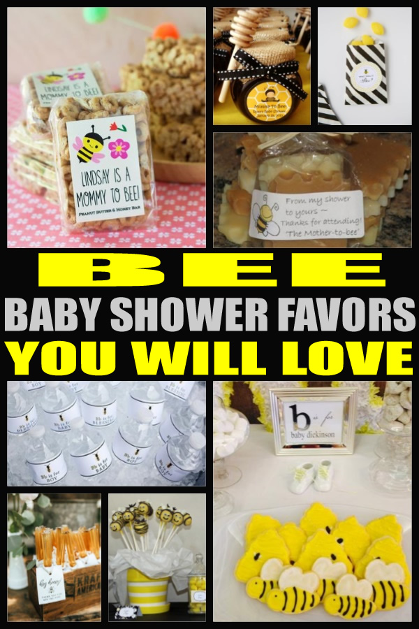 honey bee baby shower favors