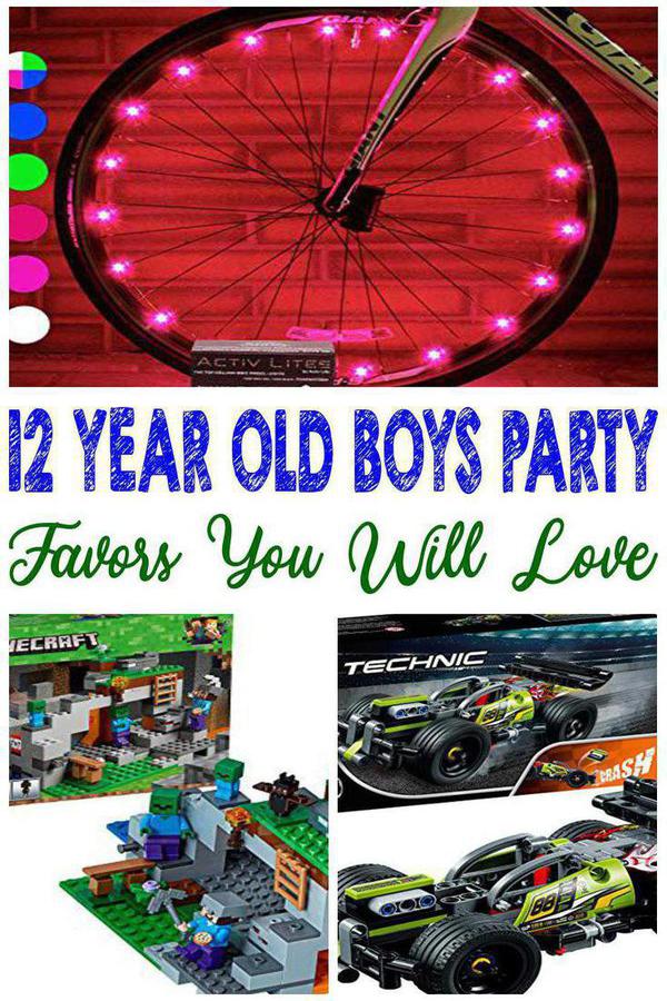 Best 12 Year Old Boys Party Favor Ideas