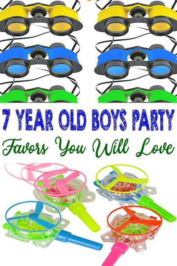 party gift ideas for 7 year olds