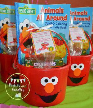 Elmo Bucket Favor