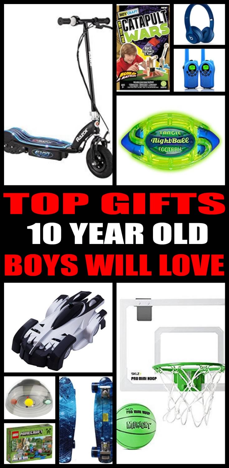 10 year old boy gift ideas