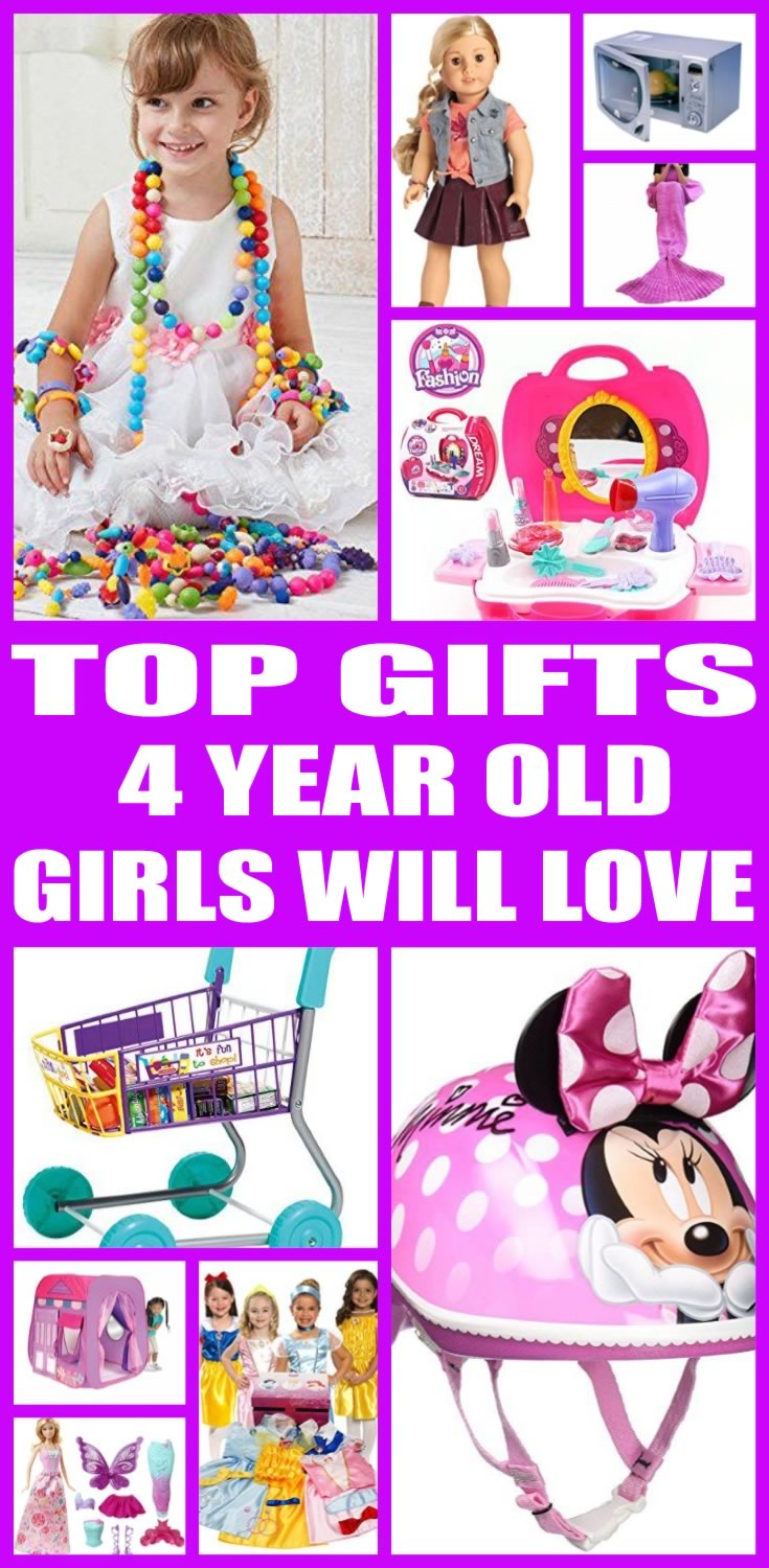 birthday gifts 4 year girl
