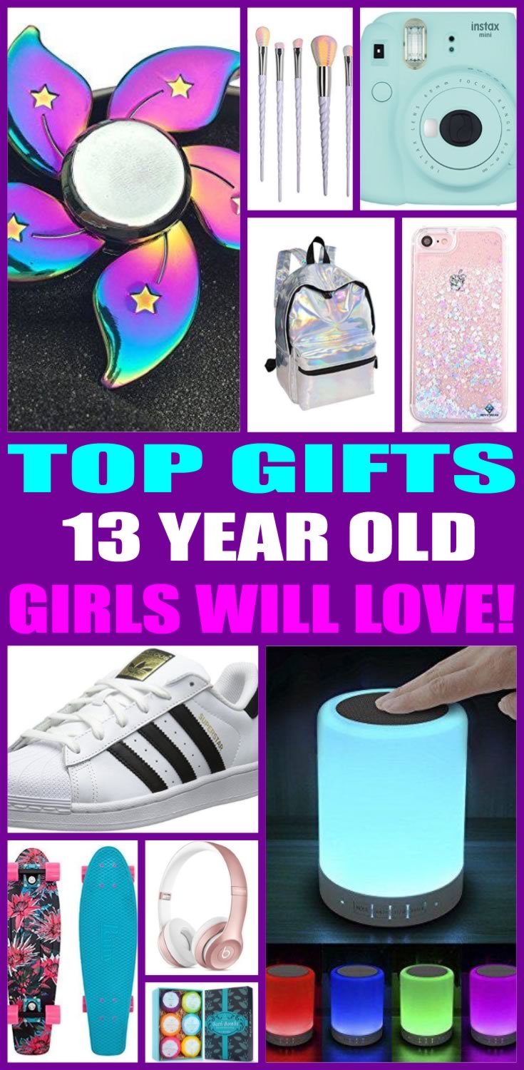 gifts for 13 year old daughter