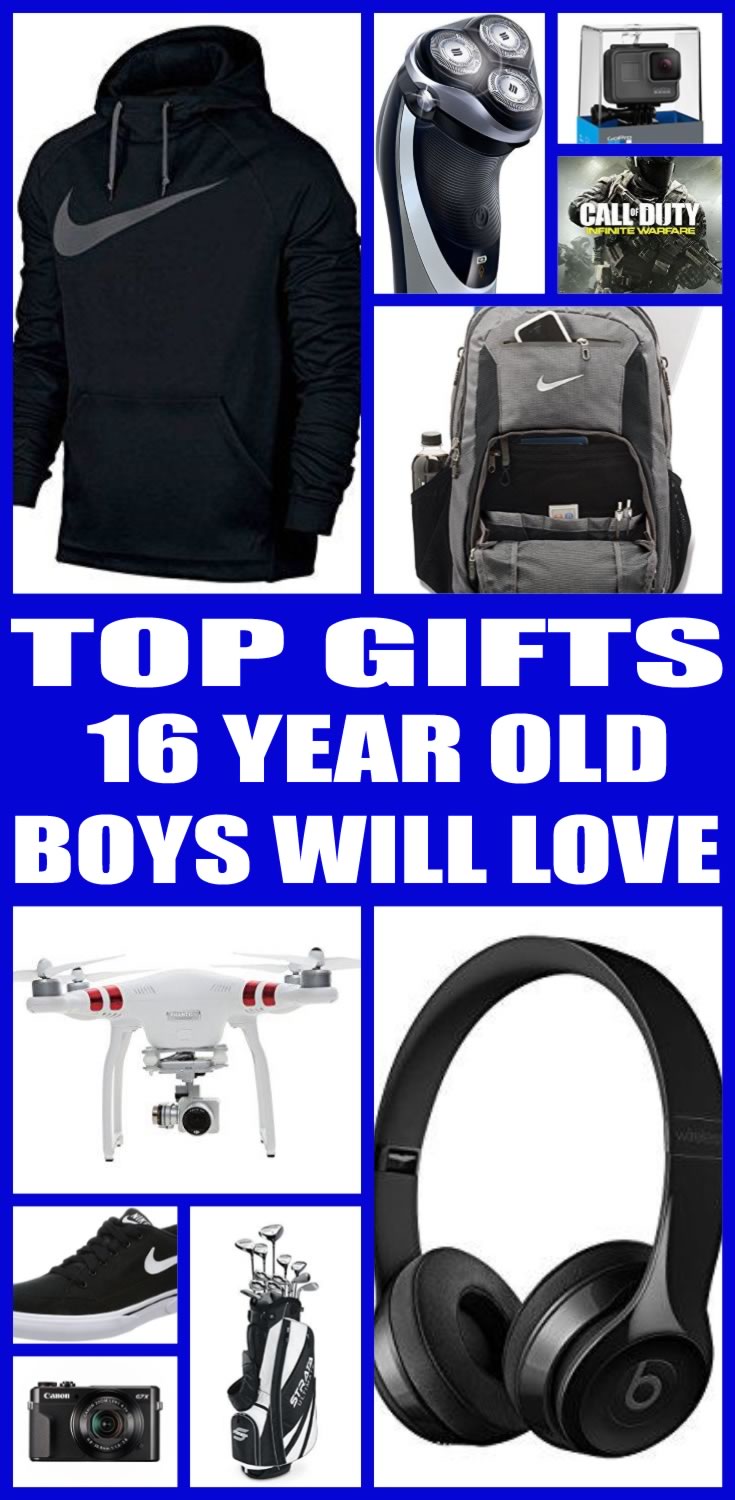 gifts for 16 year old boy