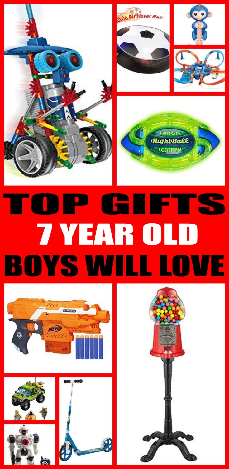 good gifts for 7 year old boy