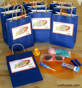 best nerf birthday party favors