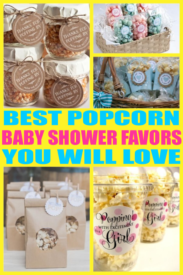 popcorn for baby shower favors