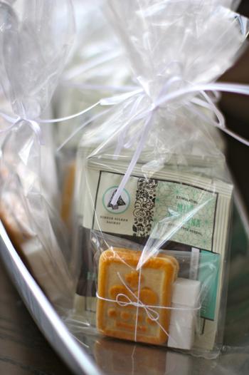 Tea Baby Shower Favor Idea