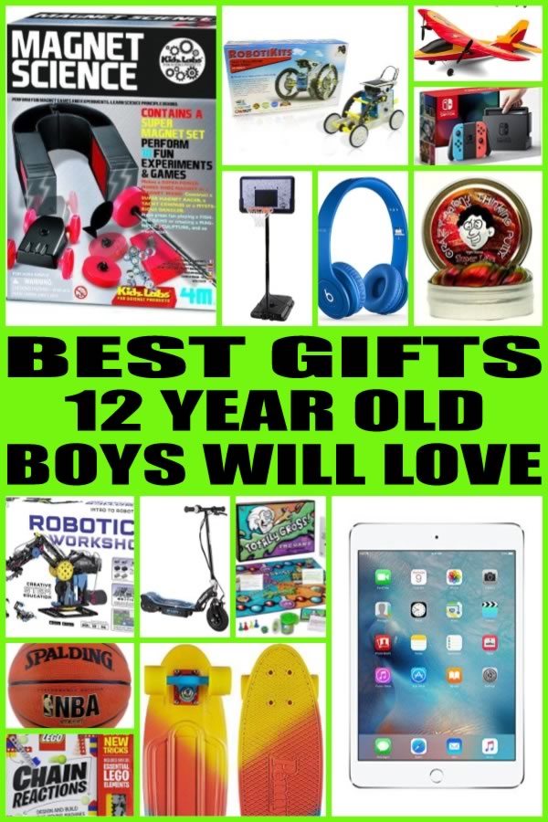 fun gifts for 12 year old boy