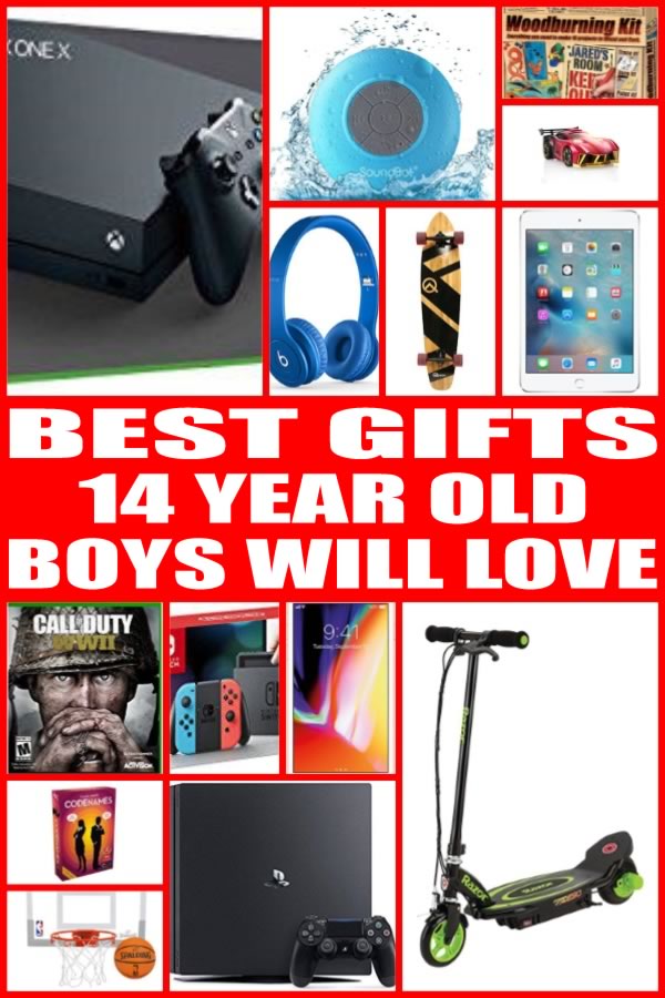 popular gifts for 14 year old boys