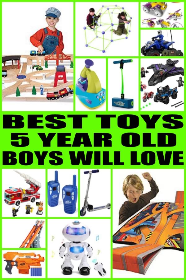 best 5 year old boy toys