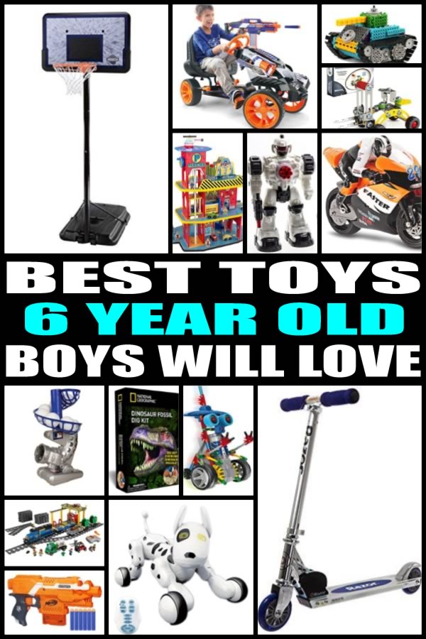 Best Toys for 6 Year Old Boys