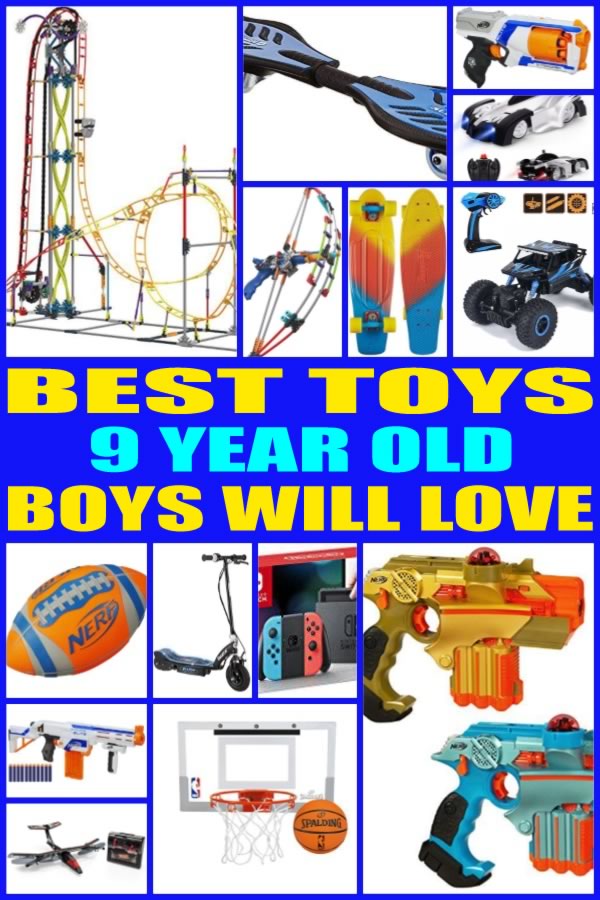 hottest gifts for 9 year old boy