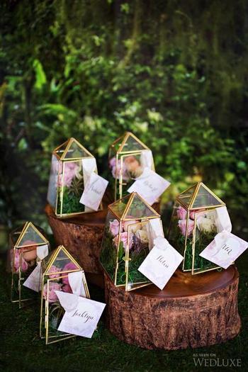 Miniature Terrarium Favors