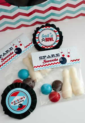 lets bowl spare sweets party favors