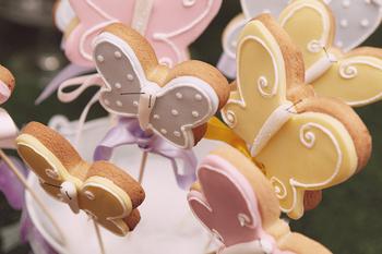 Butterfly Cookies On A Stick