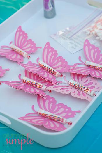 Flying Butterfly Candies