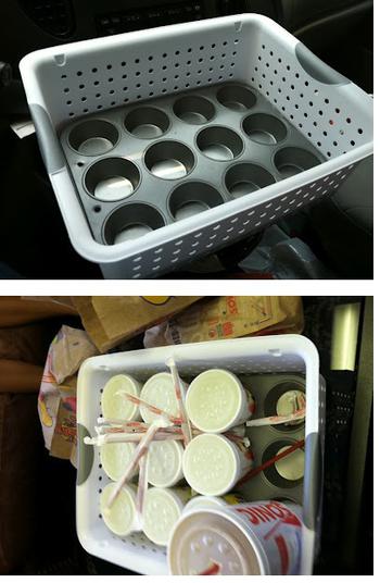 Cup Holder - Great Road Trip Hack