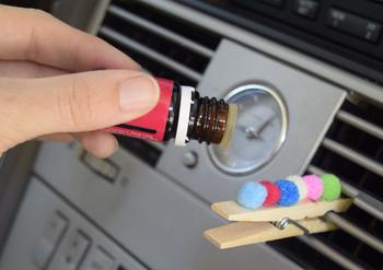 Essential Oil Car Hack Idea