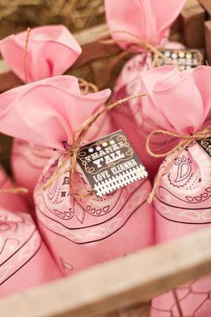 Cowgirl Favor Idea