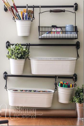 Ikea Hack For Craft Supplies