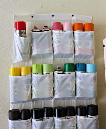 Spray Paint Storage