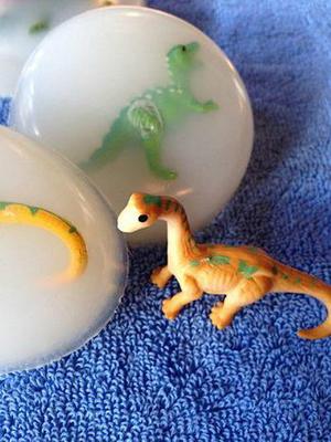 Dinosaur Soap