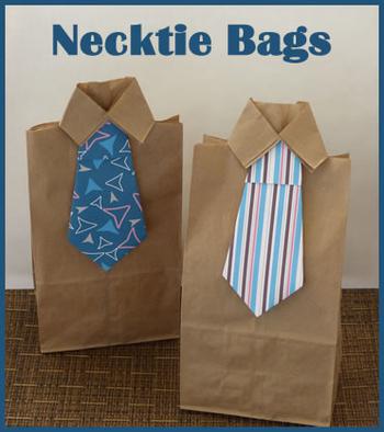 DIY Fathers Day Gift Bag