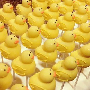 Duck Cake Pops