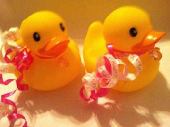 Rubby Duckies Favors