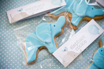 Elephant Cookie Favor