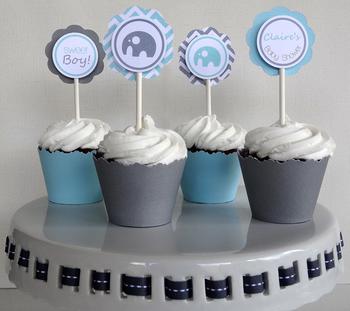 Elephant Cupcakes