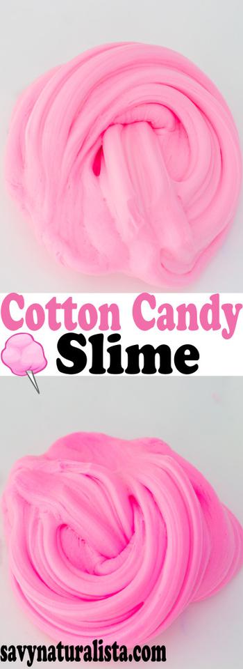 Cotton Candy Fluffy Slime
