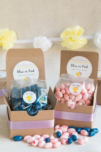 Gender Reveal Favor Box