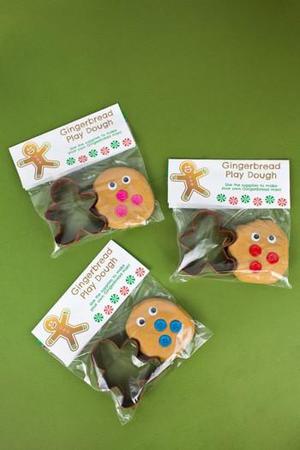 Gingerbread Play Doh Favors