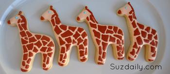 Giraffe Cookie Favor