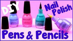 DIY Nail Polish Pens