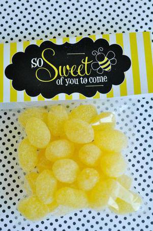 Lemon Candy Bags