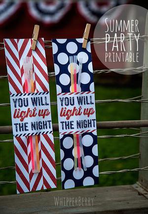 Light Up Glow Stick Favor