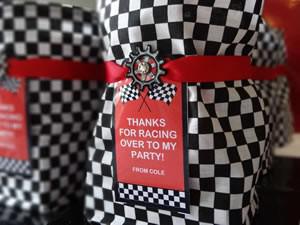 checker flag grab bag party favor