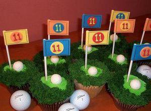 Golf Cupcakes